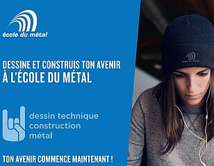 Formation dessinateur.trice constructeur.trice sur métal